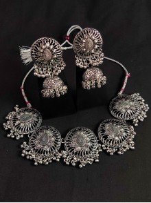Oxidised Necklace